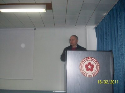 Cumhuriyet Üniversitesi Maden Mühendisliği Bölümünde okuyan Öğrenci üyelerimizle toplantı yapıldı.