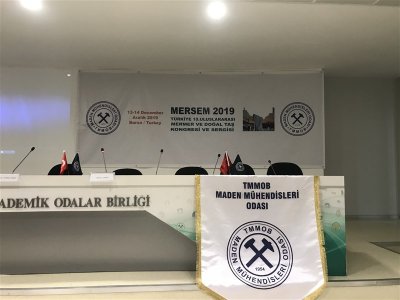 TÜRKİYE 10. ULUSLARARASI DOĞAL TAŞ KONGRESİ VE SERGİSİ`NE (MERSEM 2019) KATILDIK (14.12.2019)