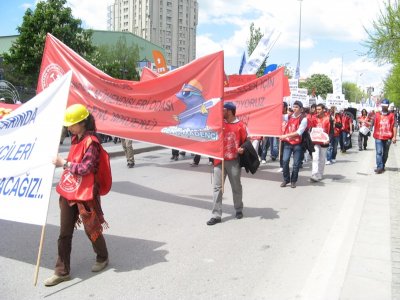 15 MAYIS 2011 ANKARA TMMOB MİTİNGİNE KATILDIK