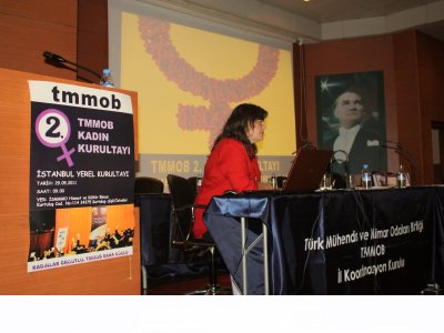 TMMOB 2. Kadın Kurultayı İstanbul Yerel Kurultayı toplantısı gerçekleştirildi.
