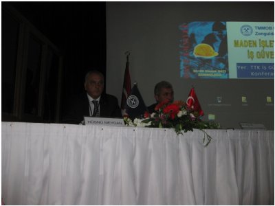 Maden İşletmelerinde İşçi Sağlığı ve İş Güvenliği Sempozyumu düzenlendi