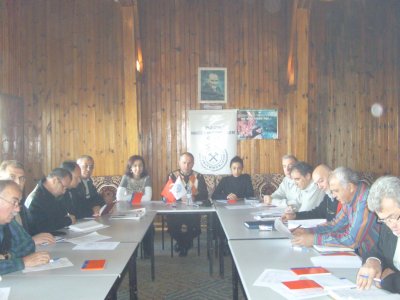MADEN MÜHENDİSLERİ ODASI GENEL MERKEZ VE ŞUBE YÖNETİM KURULU ÜYELERİ ORTAK TOPLANTISI KÜTAHYA-GEDİZ DE GERÇEKLEŞTİRİLDİ