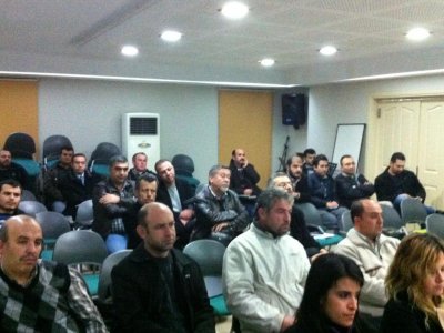 TEKNİK NEZARETÇİ YENİLEME  EĞİTİMİ YAPILDI (07.01.2012)