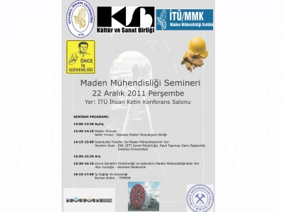 İTÜ Maden Fakültesinde Maden Mühendisliği Semineri Düzenlendi