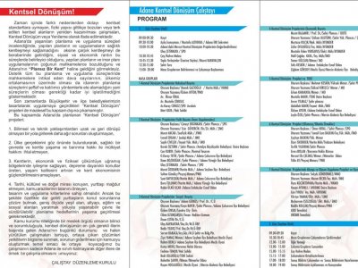 ADANA KENTSEL DÖNÜŞÜM ÇALIŞTAYI (14-15 Mart 2012)
