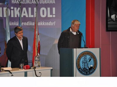 28 Nisan Dünya İş Cinayetlerinde Ölen ve Yaralananları Anma/Yas Günü Etkinliği Gerçekleştirildi.
