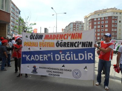 Eskişehir’de 1 Mayıs Kutlandı.