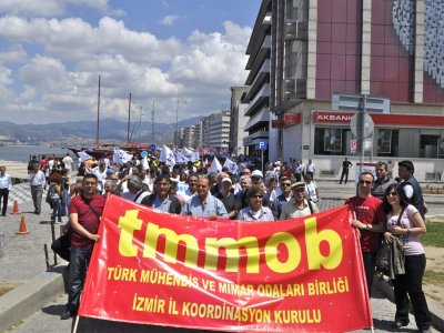 KESK`İN 1 GÜNLÜK İŞ BIRAKMA EYLEMİNE DESTEK (23.05.2012)