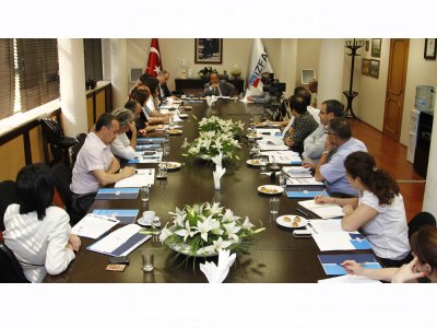 İZFAŞ Yetkilileri TMMOB İzmir İKK`ya bağlı Oda birimleri(14.05.2012) 