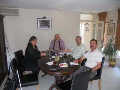 Yönetim Kurulu Üyelerimiz Dev Maden-Sen başkanı ile bir görüşme yaptılar.