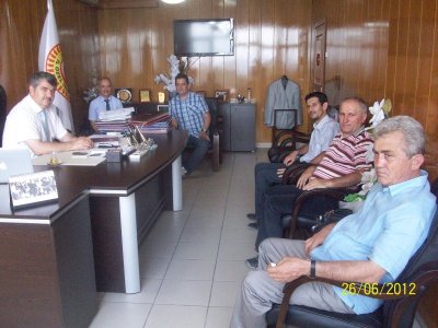 Burdur`da Üye Toplantısı Yapıldı.