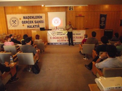 Üniversite Öğrenci Temsilcileri “ 2. Eğitim Kampı ” Çayırhan`da Gerçekleştirildi.