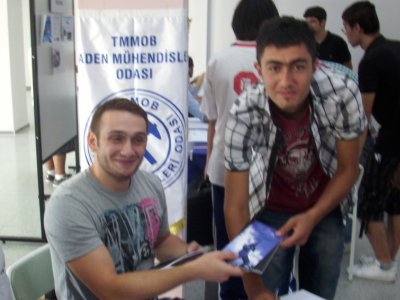 DEÜ Maden Mühendisliği Bölümünü 2012 yılında Kazanan Öğrenciler ile Kayıtlar Sırasında Biraraya Geldik.(05-06.09.2012)