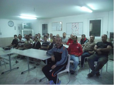 Kemerburgazda Mesleki Eğitimler Yapıldı