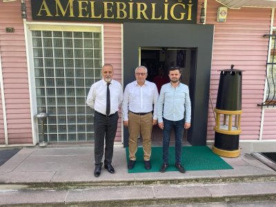 KÖMÜR KONGRESİ KAPSAMINDA GMİS VE AMELEBİRLİĞİ BAŞKANLIĞI ZİYARET EDİLDİ