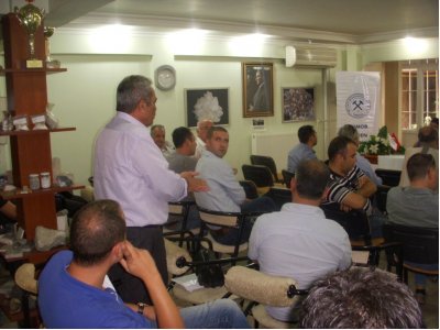 Serbest Maden Mühendisliği Müşavirlik Hizmeti Yapan Büro Tescil Belgesi Olan Üyelerimizin Sorunları Şubemizde Tartışıldı (13.10.2012)