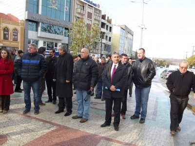 4 Aralık Dünya Madenciler Günü Dolayısıyla Uzunköprüde Tören Düzenlendi.