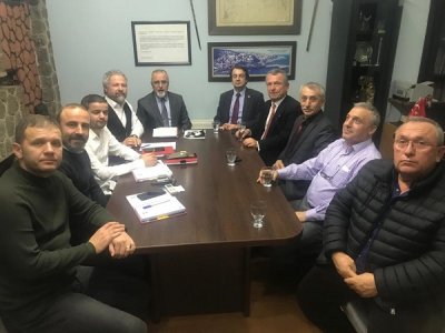 ÇAYCUMA BELEDİYE BAŞKANI ODAMIZA NEZAKET ZİYARETİNDE BULUNDU