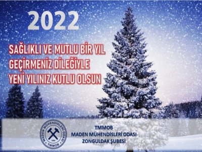SAĞLIKLI VE MUTLU BİR YIL GEÇİRMENİZ DİLEĞİYLE