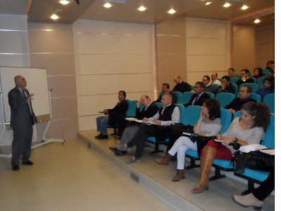 6331 sayılı İş Sağlığı ve Güvenliği Kanunu ve Çalışma Hayatımıza Getirdikleri konulu seminer verildi.