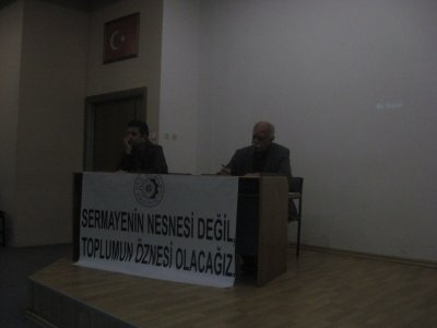 Toplumcu Mühendislik ve Mühendislik Etiği başlıklı panel gerçekleştirildi. 