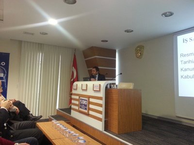 Samsun’da “İş Sağlığı ve Güvenliği Yasası ve İş Kazalarından Doğan Cezai ve Hukuki Sorumluluk” konulu söyleşi düzenlenmiştir. 