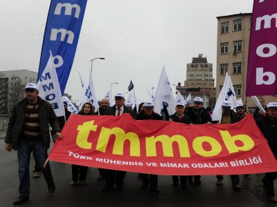 EMEĞE SAYGI MİTİNGİNDEYDİK