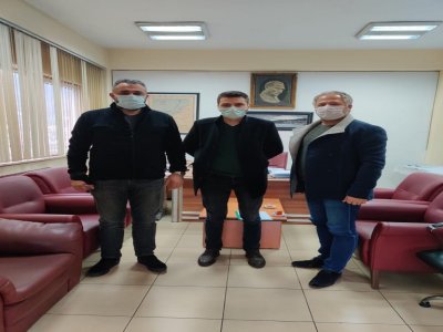 TTK KARADON MÜESSESESİNDE  GÖREV YAPAN MESLEKTAŞLARIMIZ ZİYARET EDİLDİ