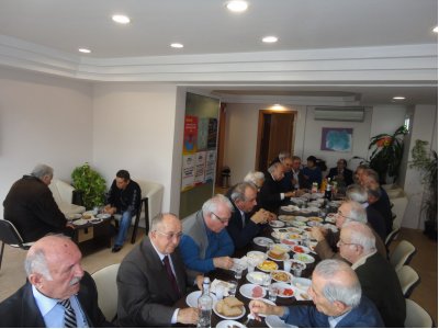 Şubat ayı emekli üye toplantısı yapıldı.