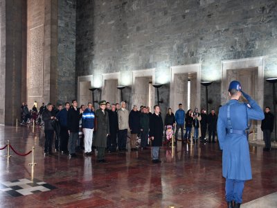 ​​​​​​​4 ARALIK DÜNYA MADENCİLER GÜNÜ ETKİNLİKLERİ ÇERÇEVESİNCE ANITKABİR ZİYARETİNDE BULUNULDU
