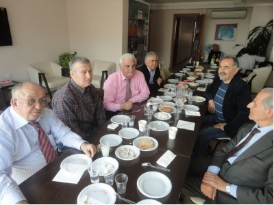 Nisan ayı emekli üye toplantısı yapıldı.