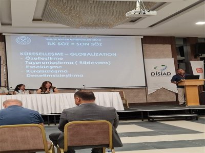 İŞ SAĞLIĞI VE KÜLTÜRÜNÜN GELİŞTİRİLMESİ PROJESİ KAPSAMINDA ÇALIŞTAY DÜZENLENDİ (20.08.2022)

