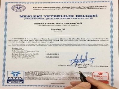ODAMIZ MESLEKİ YETERLİLİK MERKEZİ (MEYEM) SINAV VE BELGELENDİRME İŞLEMLERİNİ YAPMAYA DEVAM EDİYOR.