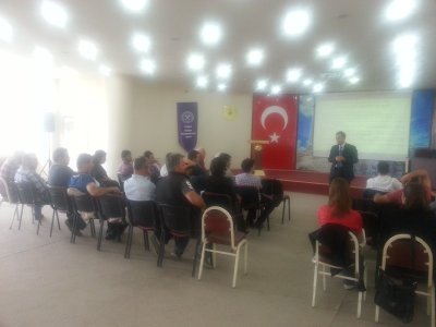 Kütahya`da İş Sağlığı ve Güvenliği Yasası Konulu Çalıştay Düzenlendi.