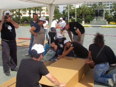 TMMOB İzmir İKK Geleneksel 6. Kartondan Tekneler Yarışması ( 01.07.2013 )