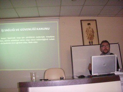 AYDIN’DA İŞ SAĞLIĞI VE GÜVENLİĞİ YASASI KONULU ÇALIŞTAY DÜZENLENDİ.