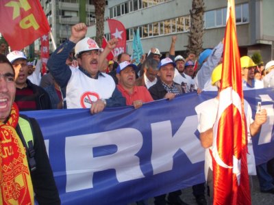 İzmir’de Soma ve Yatağan Maden Emekçileri ile Birlikte Alanlardaydık (08.10.2013)