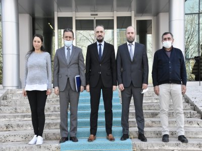 MTA GENEL MÜDÜRÜ MAKAMINDA ZİYARET EDİLDİ
