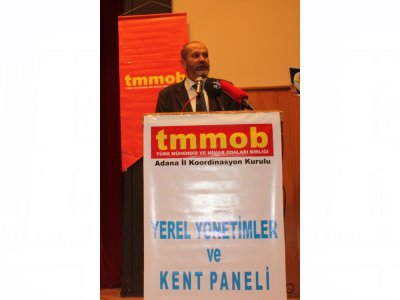 TMMOB ADANA İKK YEREL YÖNETİMLER VE KENT PANELİ (09/11/2013)