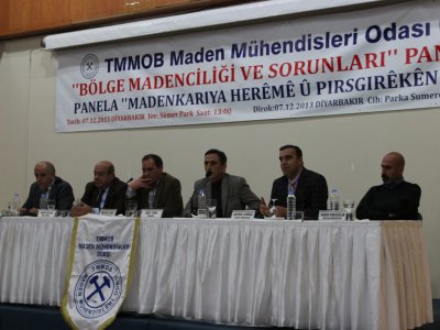 ‘’Bölge Madenciliği ve Sorunlarının tartışıldığı’’Panel 07Aralık 2013’de yapıldı.