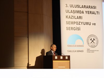 3. Uluslararası Ulaşımda Yeraltı Kazıları Sempozyumu ve Sergisi yapıldı.