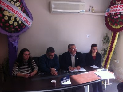 TMMOB MADEN MÜHENDİSLERİ ODASI ADANA ŞUBESİ GENEL KURULU VE SEÇİMİ YAPILDI (11-12 Ocak 2014)