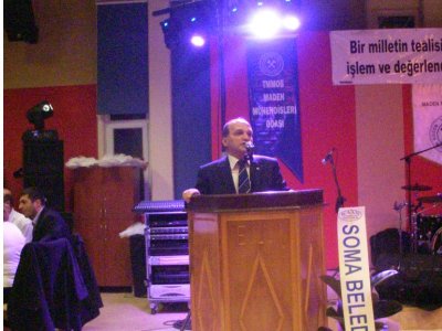 SOMA’DA  MADENCİLER GECESİ KUTLANDI. (13.12.2013)