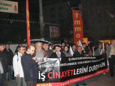 TMMOB 3 Mart İş Cinayetlerine Karşı Mücadele Günü