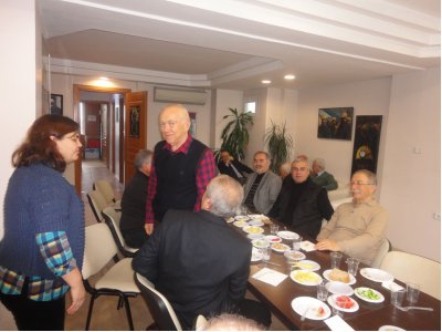 Şubat ayı emekli üye toplantısı yapıldı.