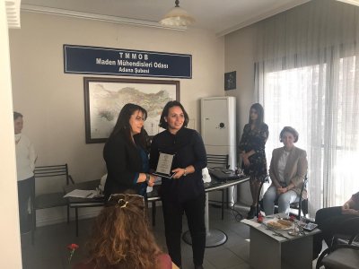 8 MART DÜNYA KADINLAR GÜNÜ ETKİNLİĞİ
"KADIN MADEN MÜHENDİSLERİ MESLEĞİNİ ANLATIYOR" (10.03.2020)