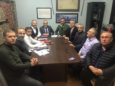 ÇAYCUMA BELEDİYE BAŞKANI ODAMIZA NEZAKET ZİYARETİNDE BULUNDU