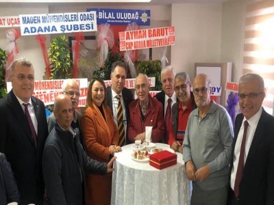TMMOB JEOLOJİ MÜHENDİSLERİ ODASI ADANA ŞUBESİ AÇILIŞ TÖRENİNE KATILDIK (07.12.2019)