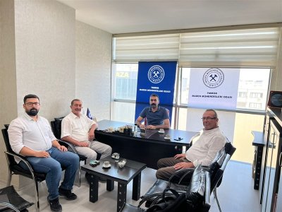 DİSK DEV MADEN-SEN GENEL BAŞKANI MADEN MÜHENDİSLER ODASI DİYARBAKIR ŞUBE ZİYARETİ(26.08.2022)