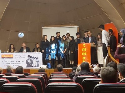 MÜHENDİS, MİMAR VE ŞEHİR PLANCILARI "GÜNCEL SORUNLARI VE ÇÖZÜM ÖNERİLERİ" YEREL KURULTAYI NA KATILDIK (14.12.2019)